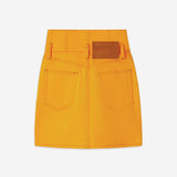 FRAME - The Corset Mini Skirt -- Marigold