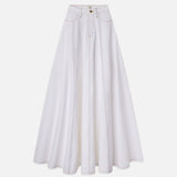 FRAME - The Denim Ball Skirt -- White