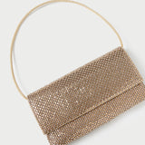 Roeffler Randall - Charlee Gold Diamanté Shoulder Bag