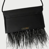 Loeffler Randall - Charlee Black Satin Shoulder Bag