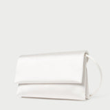 Loeffler Randall - Charlee Cream Satin Shoulder Bag