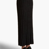 Khaite - Claire Skirt in Black