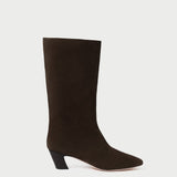 Roeffler Randall - Cleo Brown Suede Mid-Calf Boot