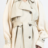 Elleme - Double Breasted Trench Coat/Beige