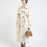 Elleme - Double Breasted Trench Coat/Beige