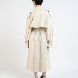 Elleme - Double Breasted Trench Coat/Beige