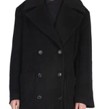 Elleme - Boyfriend Coat Black