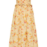 Posse - COBY STRAPLESS DRESS - CITRUS FLORAL