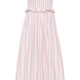 Posse - COBY STRAPLESS DRESS - VINTAGE STRIPE