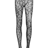 GABRIELA HEARST - Chorley Tights in Black Recycled Polyester Lace