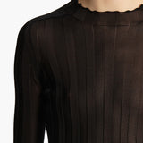 Khaite - Cosette Top in Black