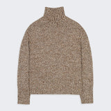 Guest In Residence - Cozy Turtleneck - Dune/Cream/Chestnut