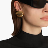 Khaite - Crema Earrings in Gold