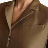 Khaite - Crittan Jacket in Toffee