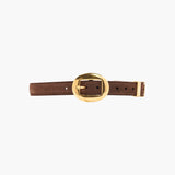 ALTUZARRA - Vintage Brass Buckle Belt