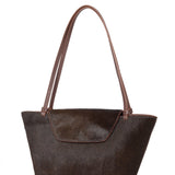 Elleme - Courrier Tote Calf Leather Dark Brown