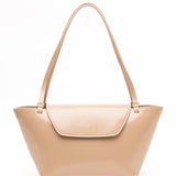 Elleme - Courrier Tote Patent Leather Beige