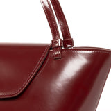 Elleme - Courrier Tote Patent Leather Wine