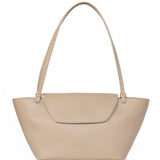 Elleme - Courrier Tote Pebbled Leather Taupe