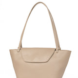 Elleme - Courrier Tote Pebbled Leather Taupe