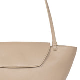 Elleme - Courrier Tote Pebbled Leather Taupe