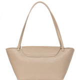 Elleme - Courrier Tote Pebbled Leather Taupe