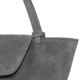 Elleme - Courrier Tote Suede Grey