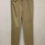 Loro Piana Light Green Straight Leg Trousers with Zip Details Size IT 46 (UK 14) RRP £1,250