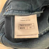 Chanel Light Washed Blue Straight-Leg Jeans with Velcro Waist Detailing Size FR 44 (UK 16)