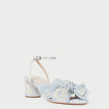 Roeffler Randall - Dahlia Blue Floral Bow Heel