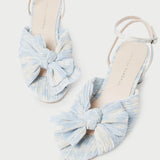 Roeffler Randall - Dahlia Blue Floral Bow Heel