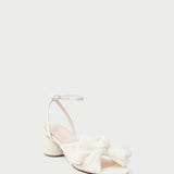 Loeffler Randall - Dahlia Pearl Pleated Bow Heel