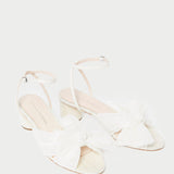 Loeffler Randall - Dahlia Pearl Pleated Bow Heel