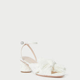 Roeffler Randall - Dahlia White Lace Bow Heel