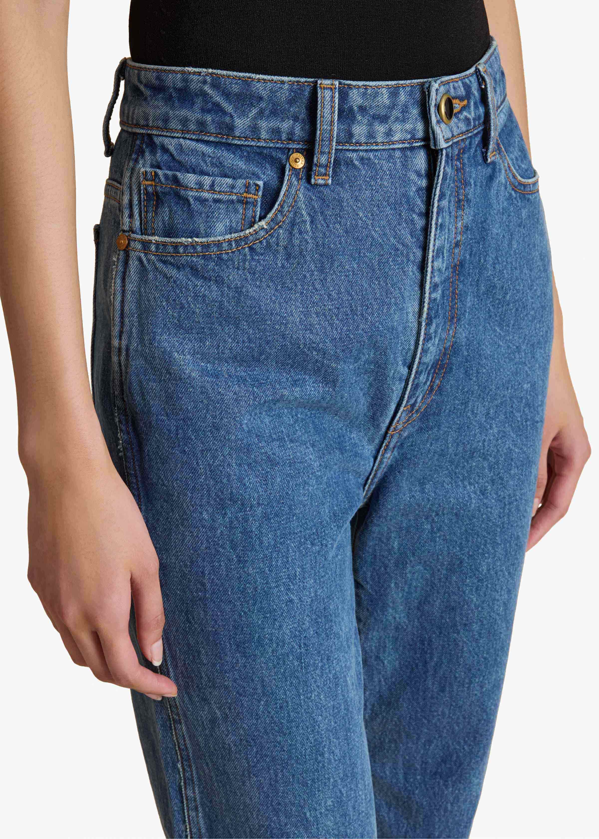 Khaite - Danielle Stretch Jean in Boone