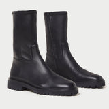 Roeffler Randall - Danny Black Mid Lug Boot