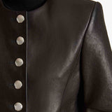 Khaite - Darlman Jacket in Black Leather