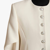 Khaite - Darlman Jacket in Cream