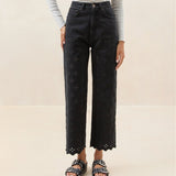 Roeffler Randall - Demi Embroidered Pant