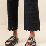 Roeffler Randall - Demi Embroidered Pant