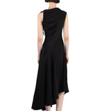 Elleme - Silk Satin Dress/Black