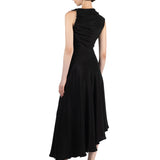 Elleme - Silk Satin Dress/Black