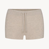 ETERNE - Drawstring Short Heather Oatmeal