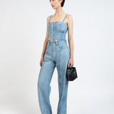 Elleme - Denim Cargo Trousers/Light Blue