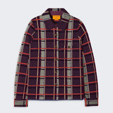 Guest In Residence - Dylan Plaid Shirt - Midnight Combo