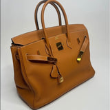 Hermès Toffee Birkin With Gold Hardware