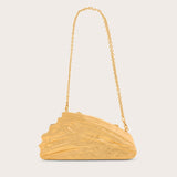 Cult Gaia - DELVINA CLUTCH - ANTIQUE BRASS