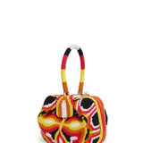 GABRIELA HEARST - Demi Bag in Red, Yellow & Black Crochet