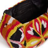 GABRIELA HEARST - Demi Bag in Red, Yellow & Black Crochet