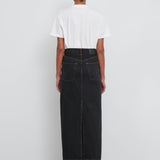 WARDROBE.NYC - Denim Column Skirt